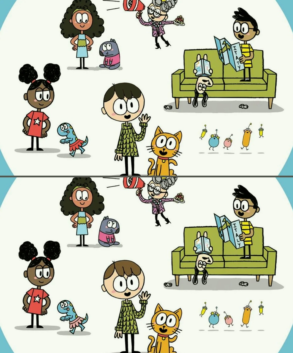 Найдите 7 отличий