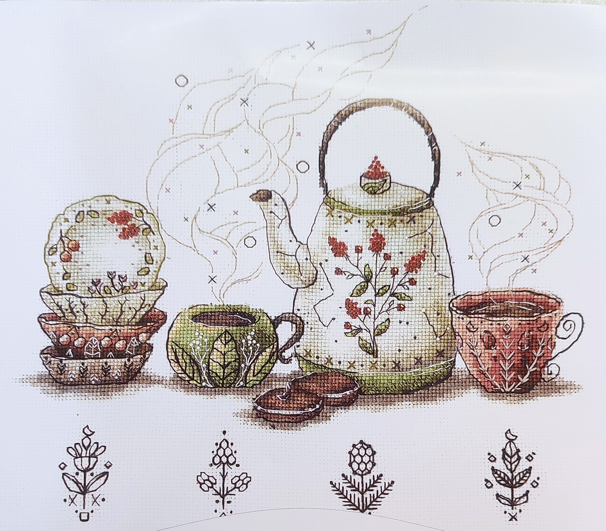 Вот такая прелесть будет (фоткала картинку на упаковке) 