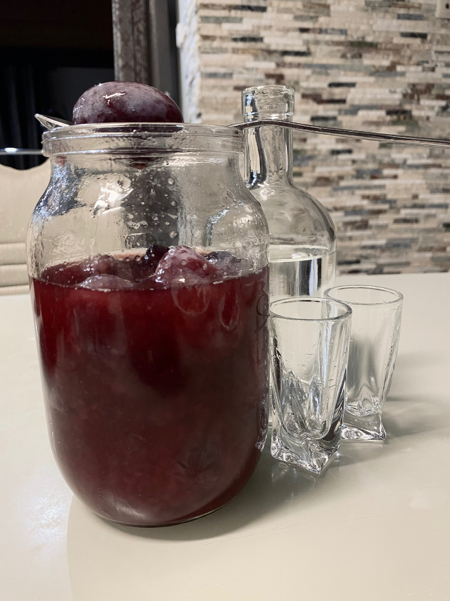 Моченые сливы, фото автора