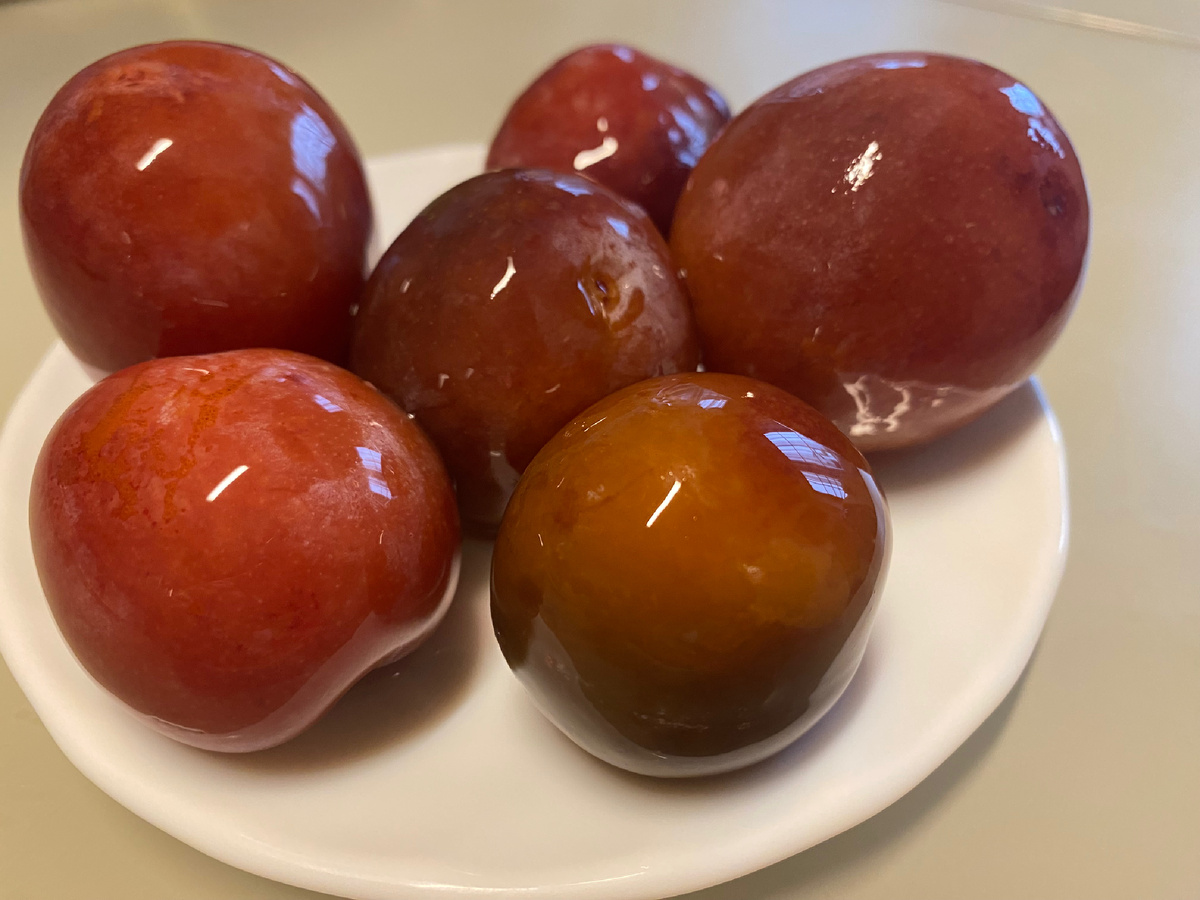 Моченые сливы 