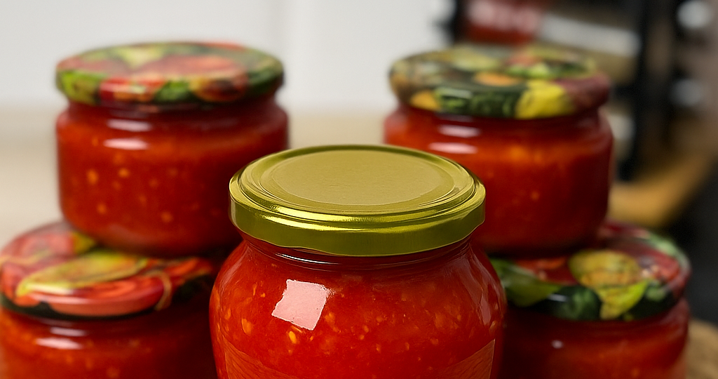 🍅 Мягкая, не остра аджика: нежная закуска без лишней остроты