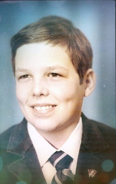 Александр Любимов в подростковом возрасте.