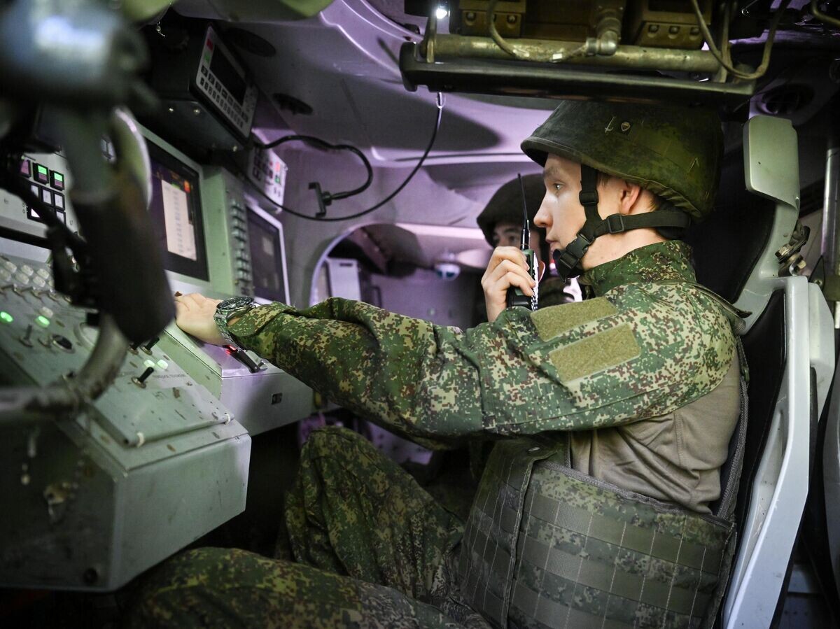    Боевое дежурство расчета ЗРК "Бук"© РИА Новости / Станислав Красильников