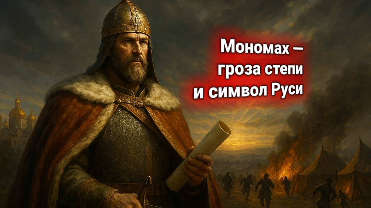 ⚔️ Владимир Мономах: князь, который заставил половцев бежать без оглядки