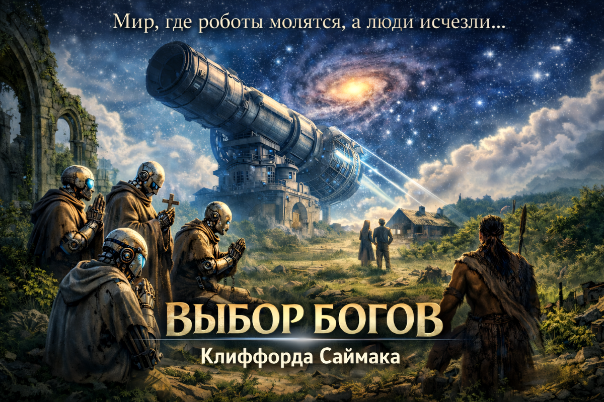 Мир, где роботы молятся, а люди исчезли: «Выбор богов» Клиффорда Саймака