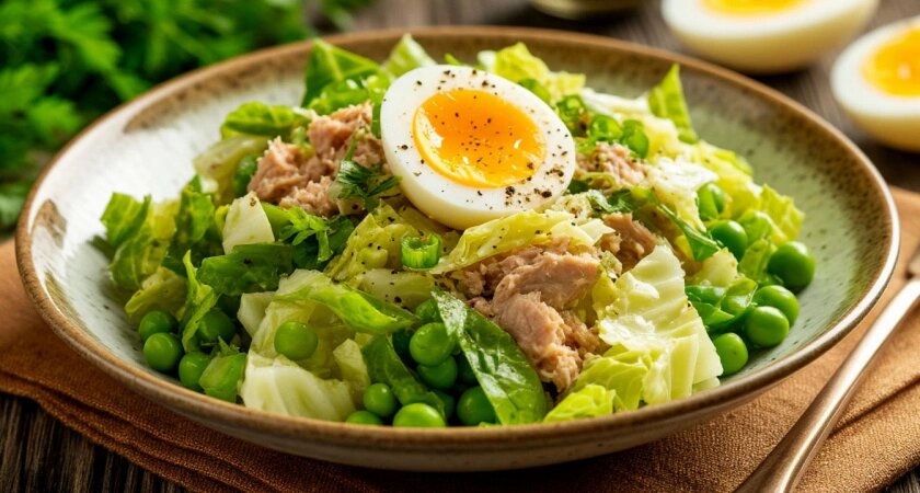    1 банка тунца и пекинка: нежнее салата не найдете — готовится 2 минуты, а съедается еще быстрее