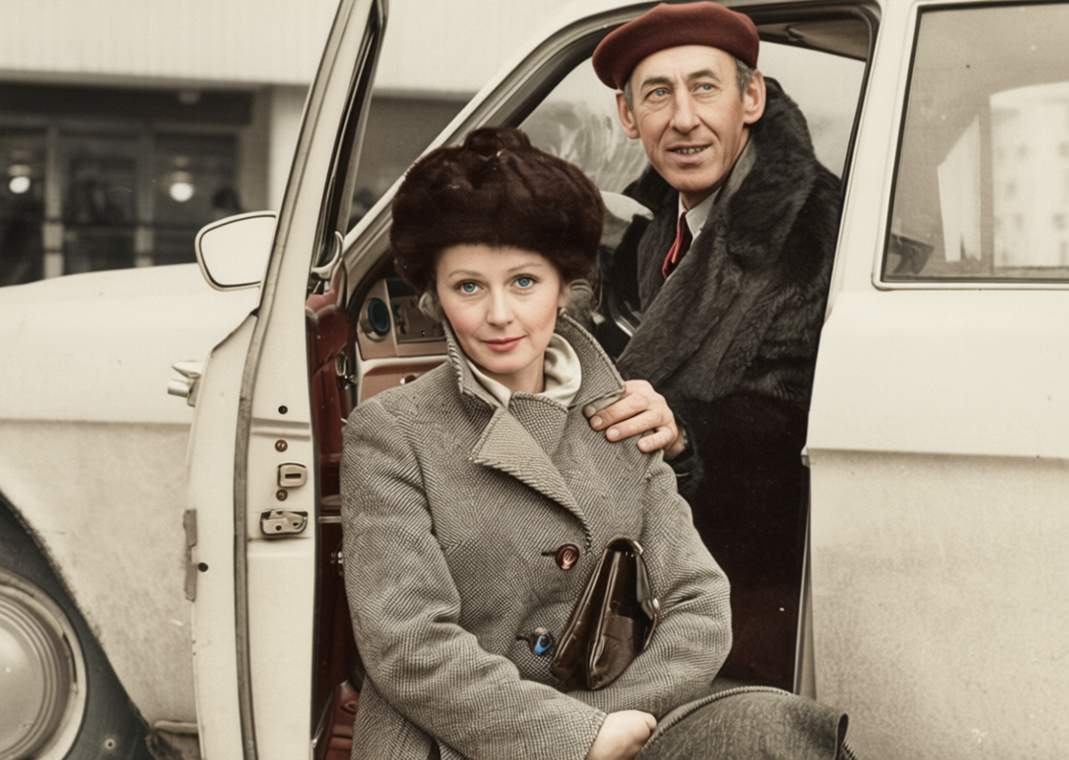 Валентина Титова и Владимир Басов