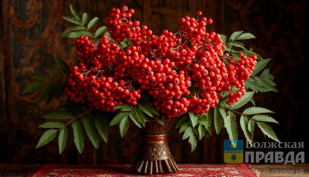 Изображение сгенерировано с помощью нейросети Шедеврум и носит иллюстративный характер📷    Именины у рябины: традиции 23 сентября
