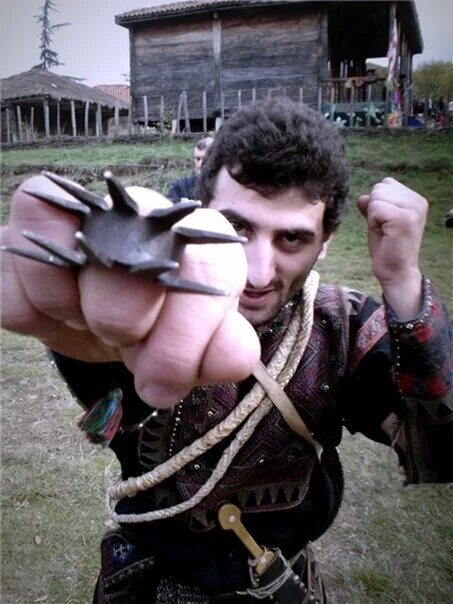 Хевсуры использовали боевые кольца