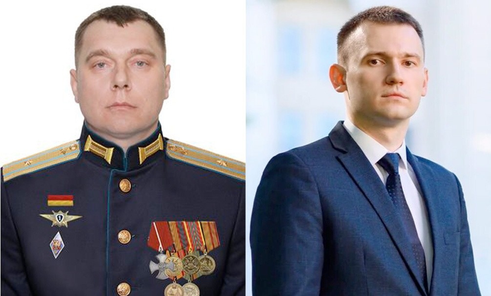    Евсюков и Новомлинский. Коллаж: "Блокнот-Воронеж"