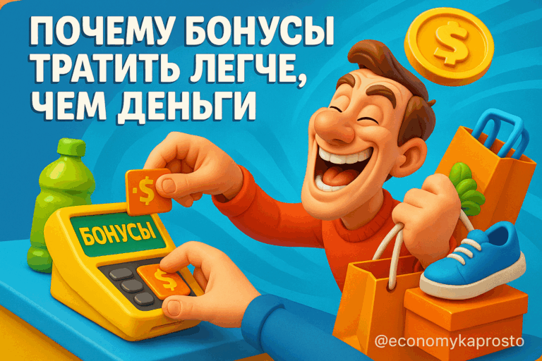    Почему бонусы тратить легче, чем деньги admin