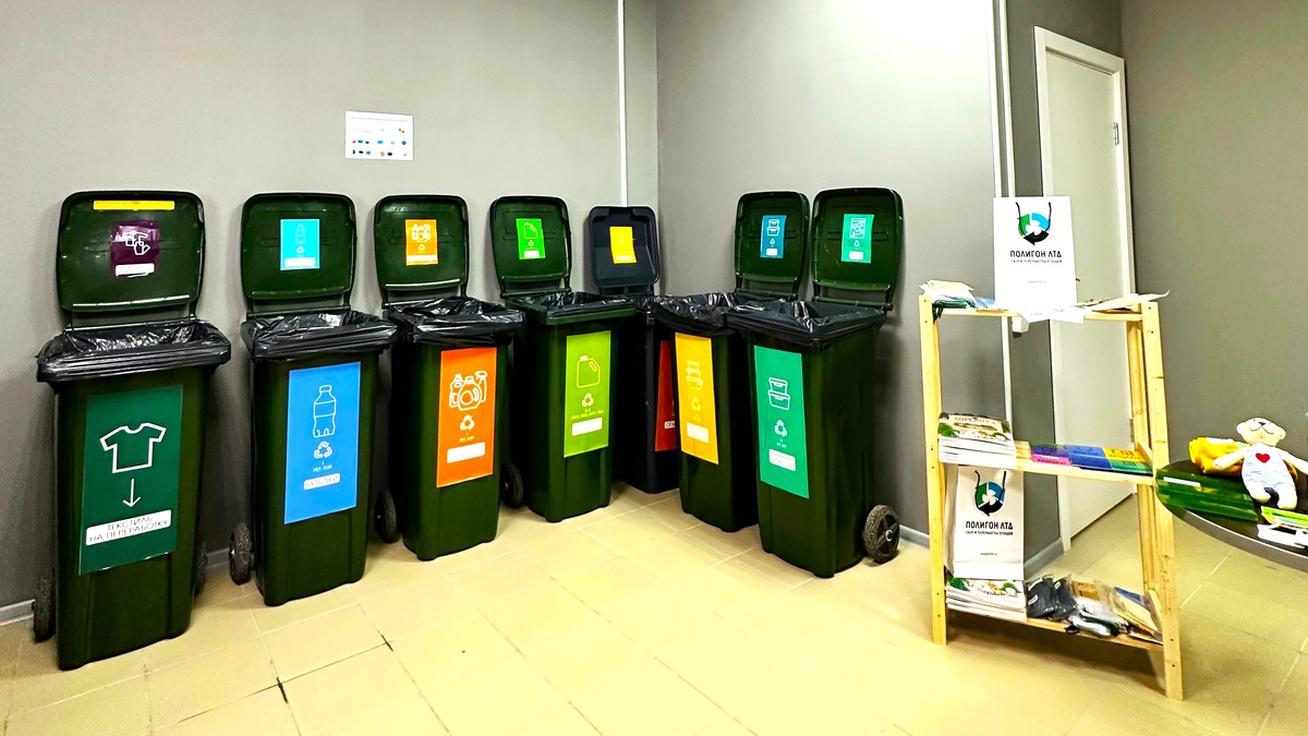    «Птичка» в Нефтеюганске перерабатывает 500 килограммов вторсырья