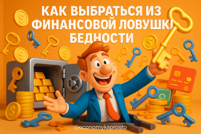    Как выбраться из финансовой ловушки бедности admin