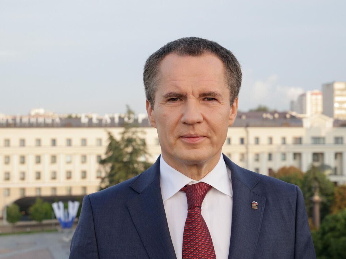    Губернатор Белгородской области Вячеслав Гладков© Фото : предоставлено пресс-службой правительства Белгородской области