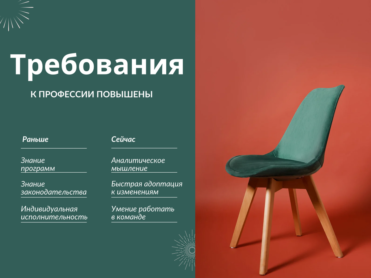 Требования к профессии бухгалтера изменились 