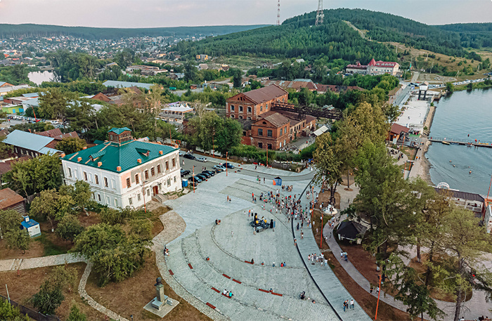    Креативный кластер «На Заводе» в Сысерти. Фото: nazavode.space