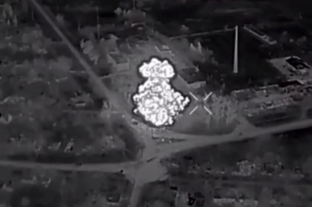    Ракета разнесла пункт дислокации ВСУ в Волчанске