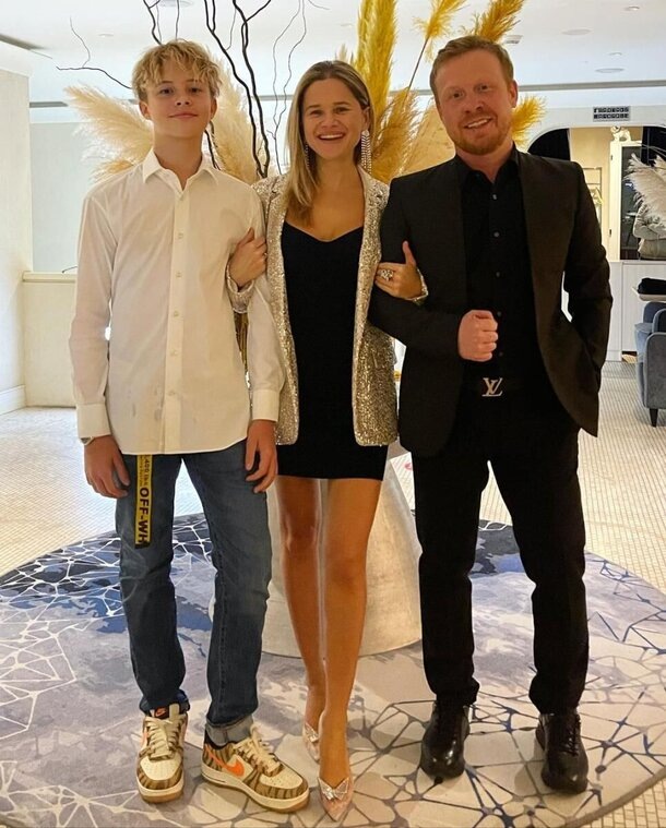 Фото: Антон Богданов и его семья 