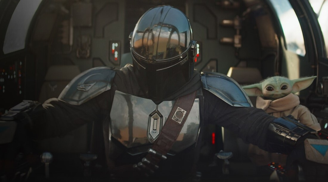 Кадр из фильма «Мандалорец и Грогу»
