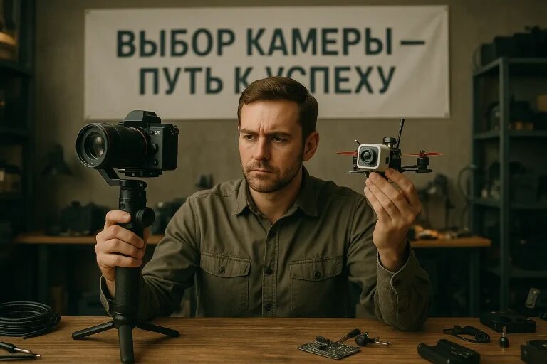    Как правильно выбрать камеру для дрона под разные задачи "Обученик"