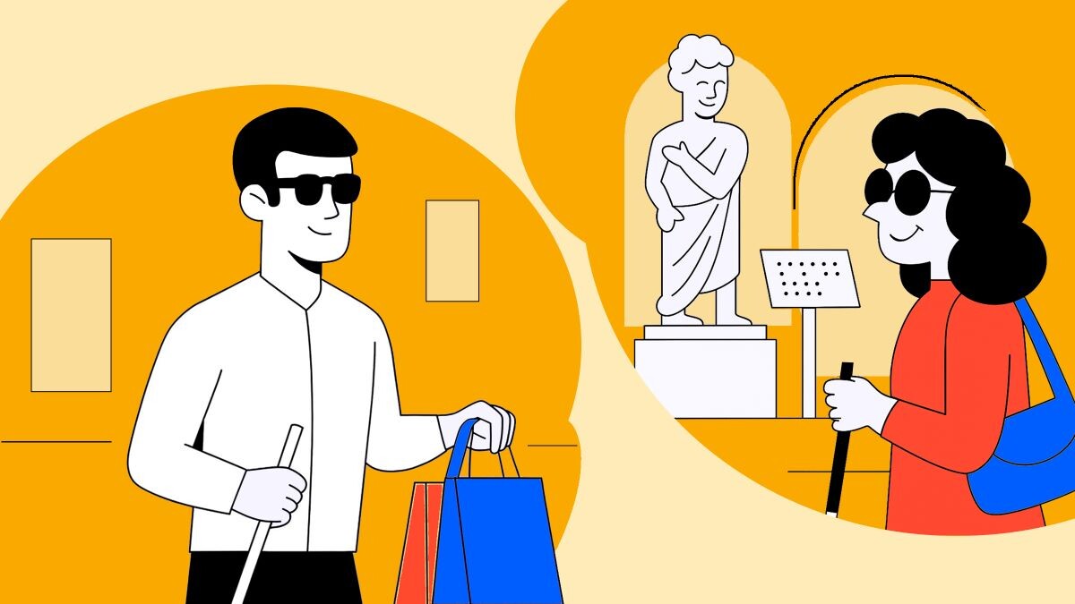 Незрячие люди могут вести активную и насыщенную событиями жизнь. Для этого необходимы как доступная среда и современные технологии, так и поддержка общества