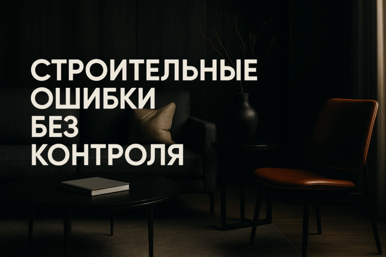    Как избежать дорогостоящих ошибок строителей без авторского надзора: реальные кейсы и советы дизайнеров 2025 года admin