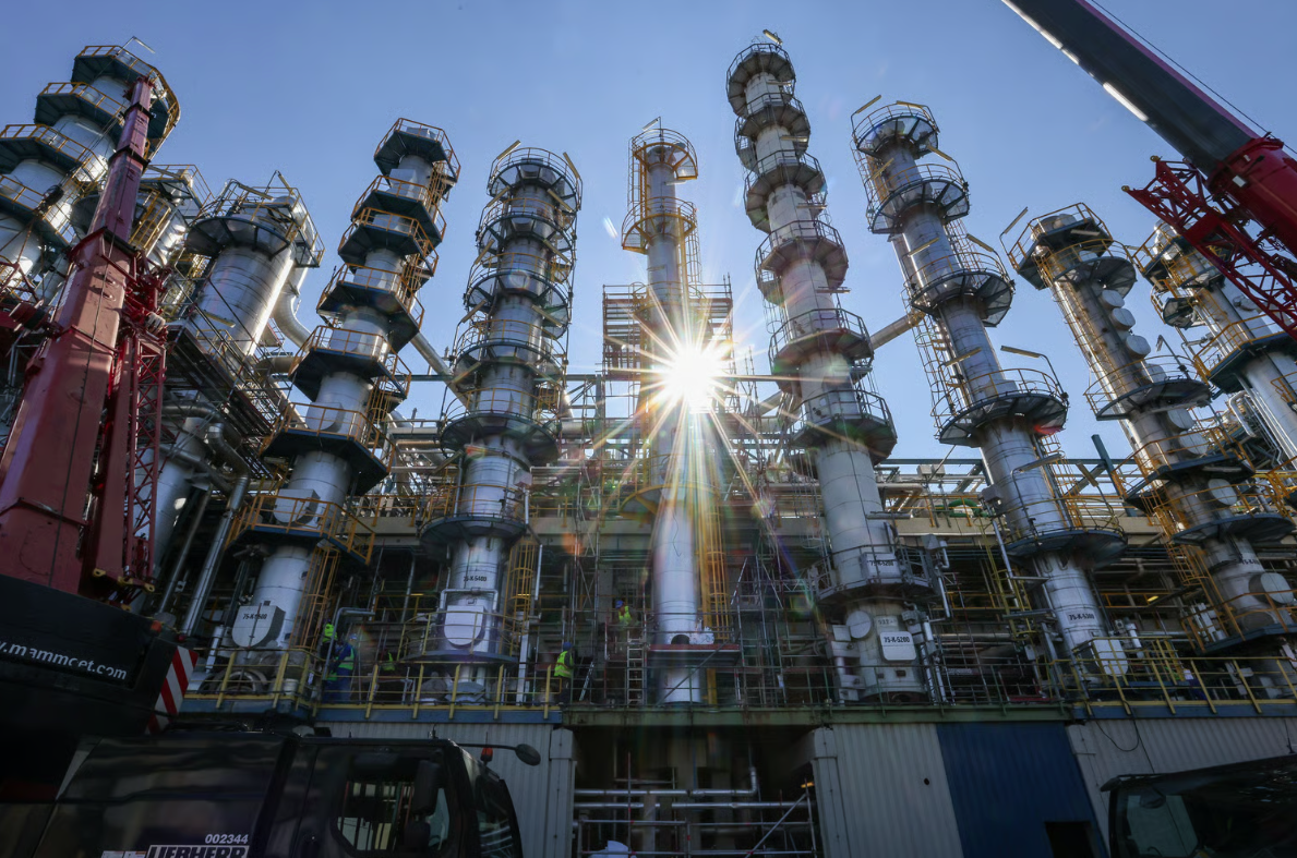 Химический завод: промышленность опасается за свою конкурентоспособность © Jan Woitas/dpa