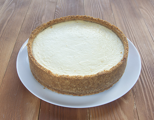 Чизкейк после выпечки