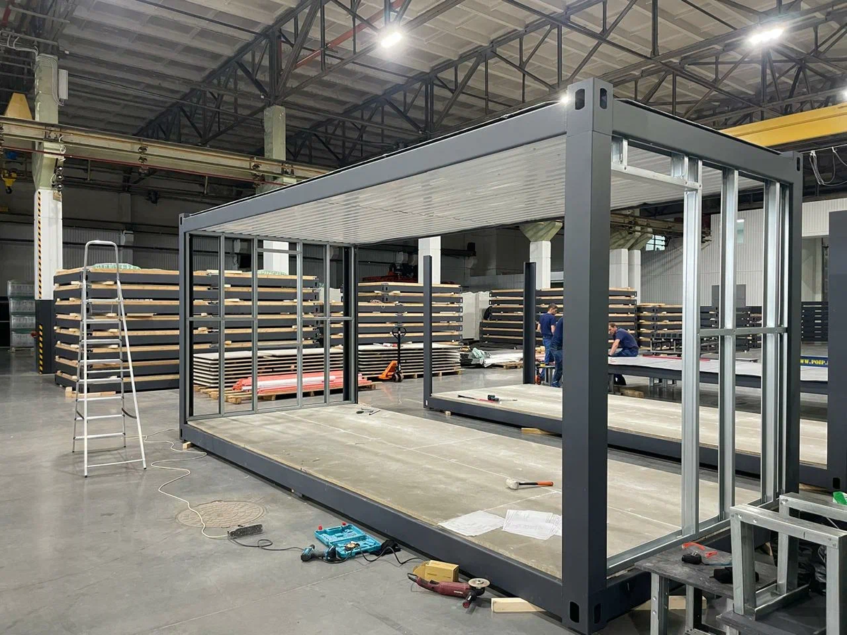 Сборка сантехнического блок-модуля. Тайм Стил