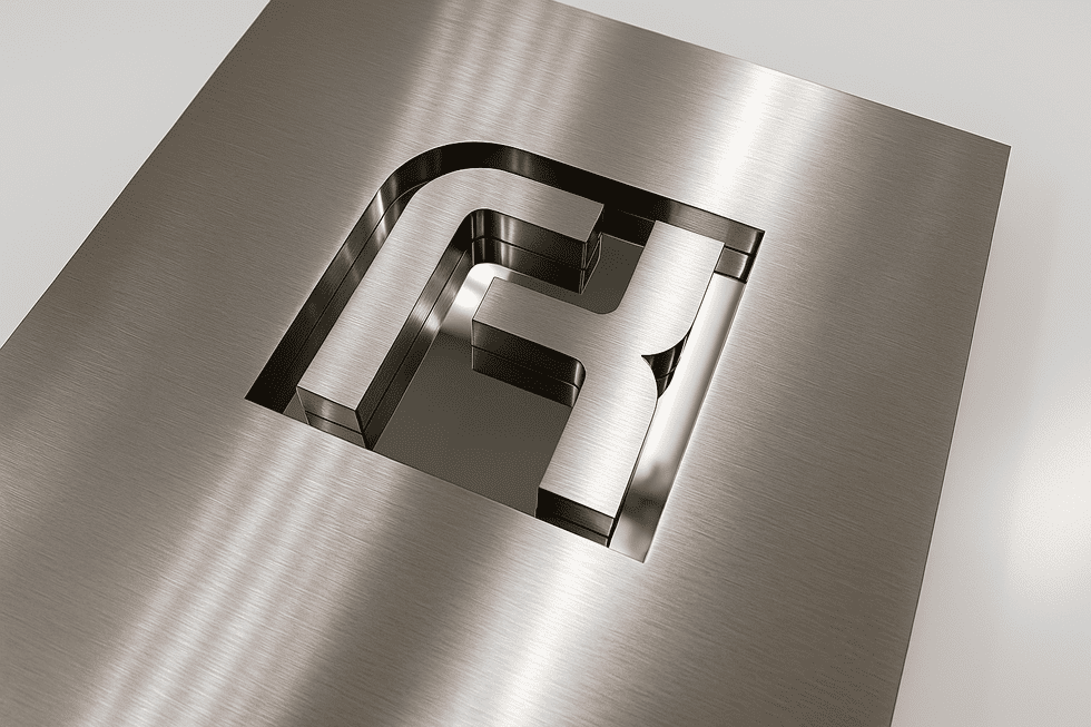 Кейс: производство логотипа из нержавеющей стали