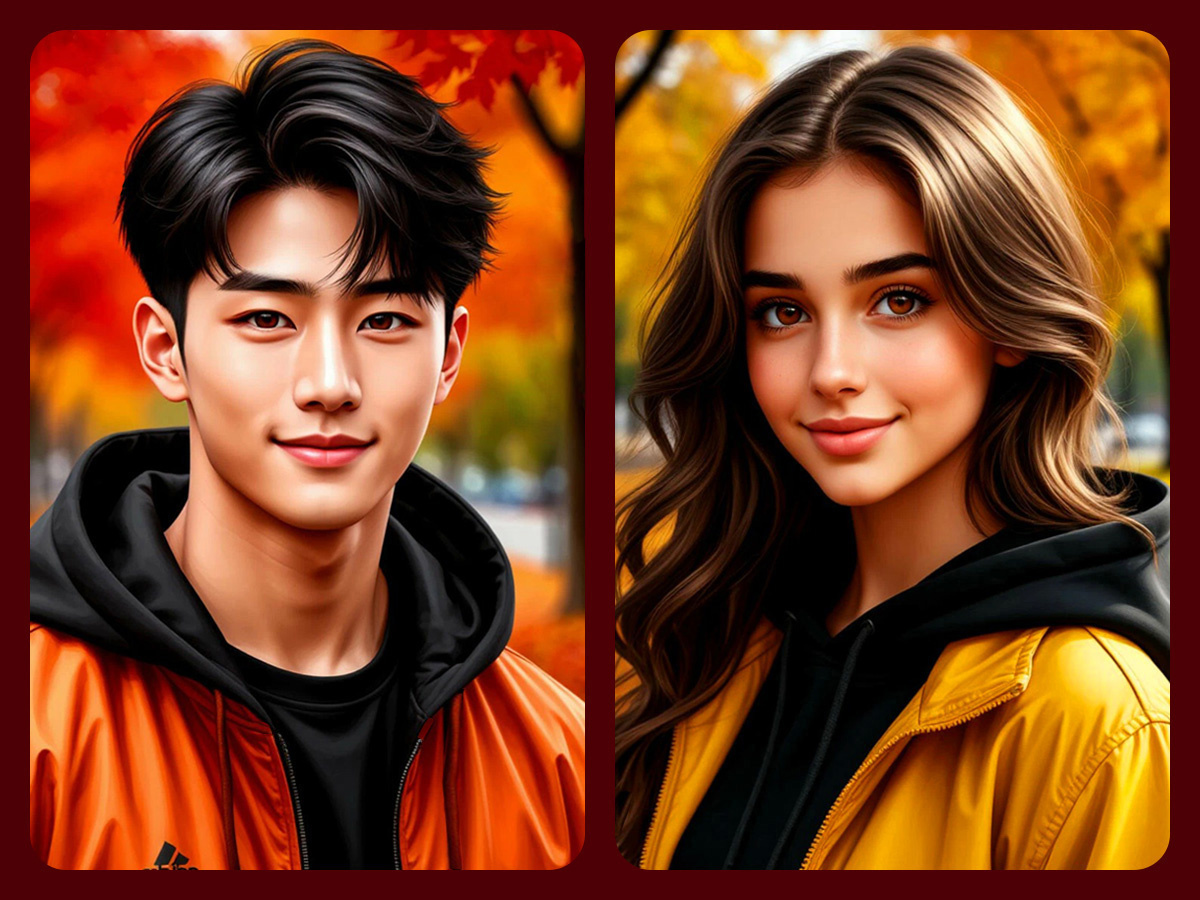 Павел Пак и Кира Котова из романа «Кот и кореец» Аси Фуллер (арты).