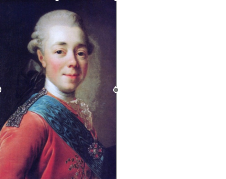 Рис. Портрет Павла I