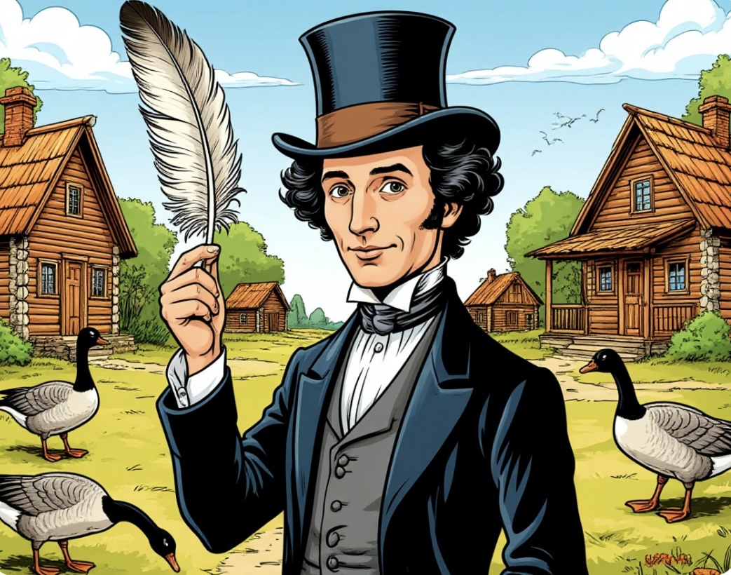 Гуси внесли огромный вклад в мировую литературу! 😉