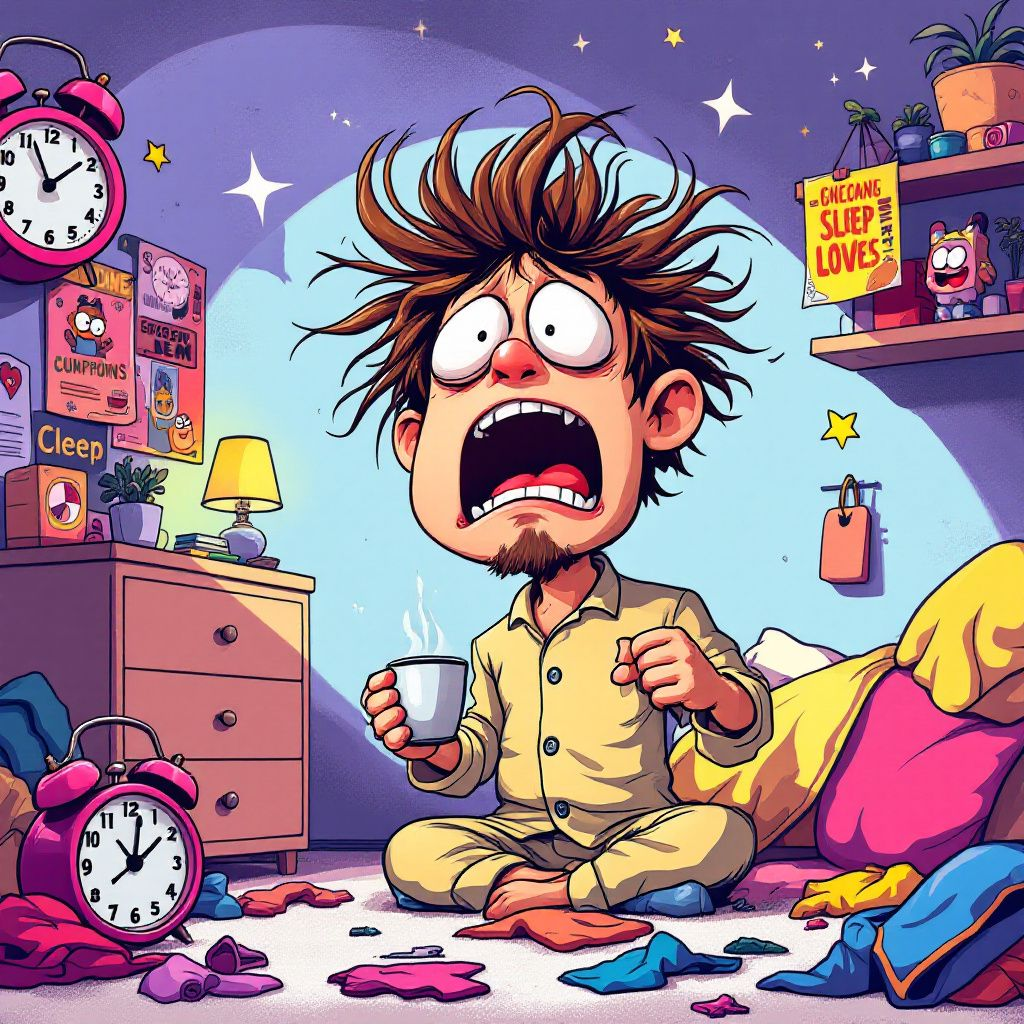 Человек который не даёт себе перезагрузку за ночь, переходит в режим стресса!