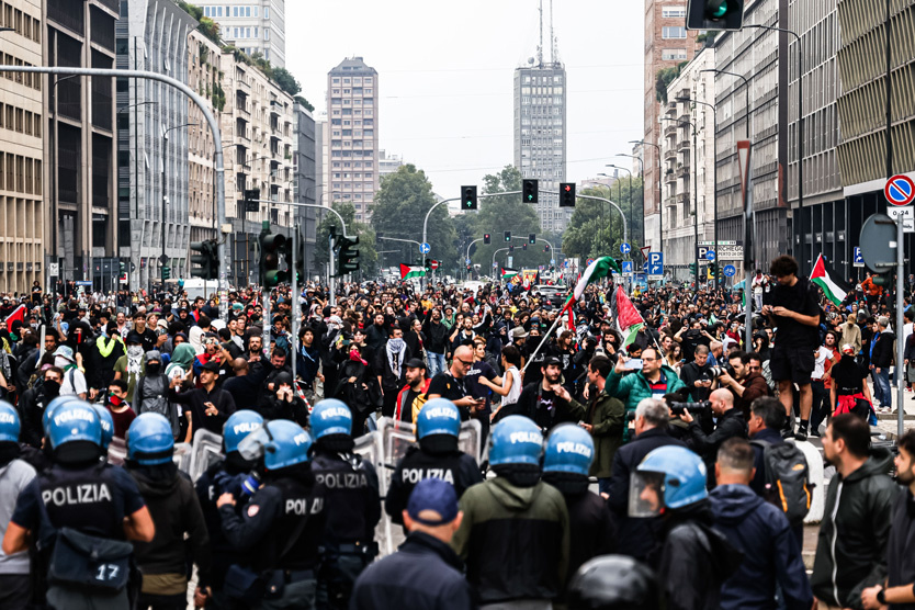     Протесты в Италии в поддержку палестинцев    
Agency / Global Look Press