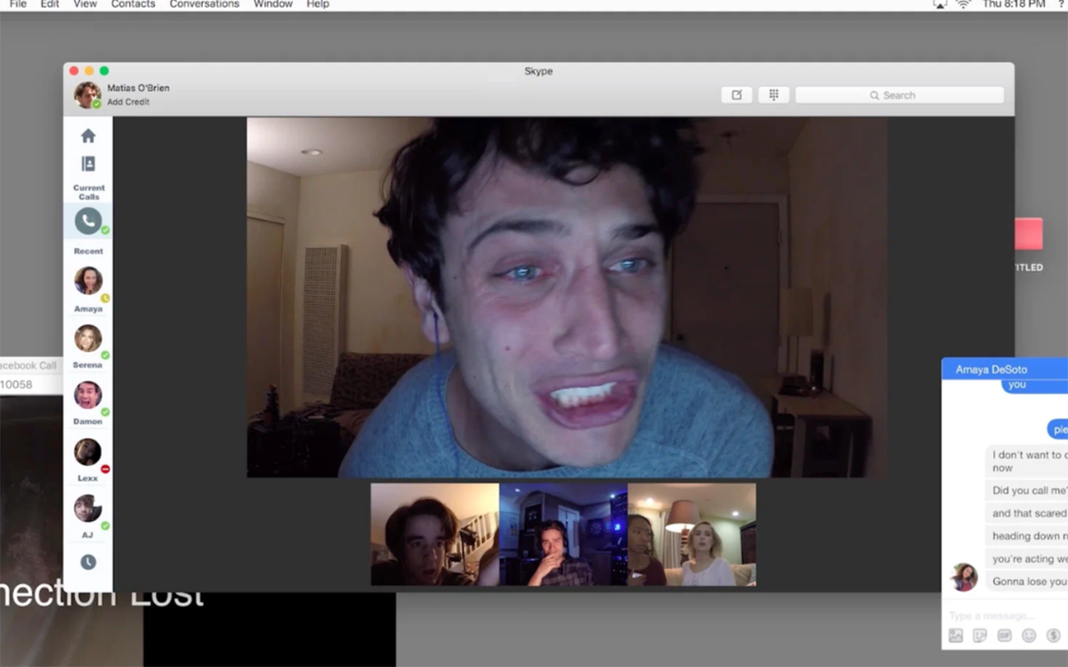 Кадр из фильма "Убрать из друзей: Даркнет"