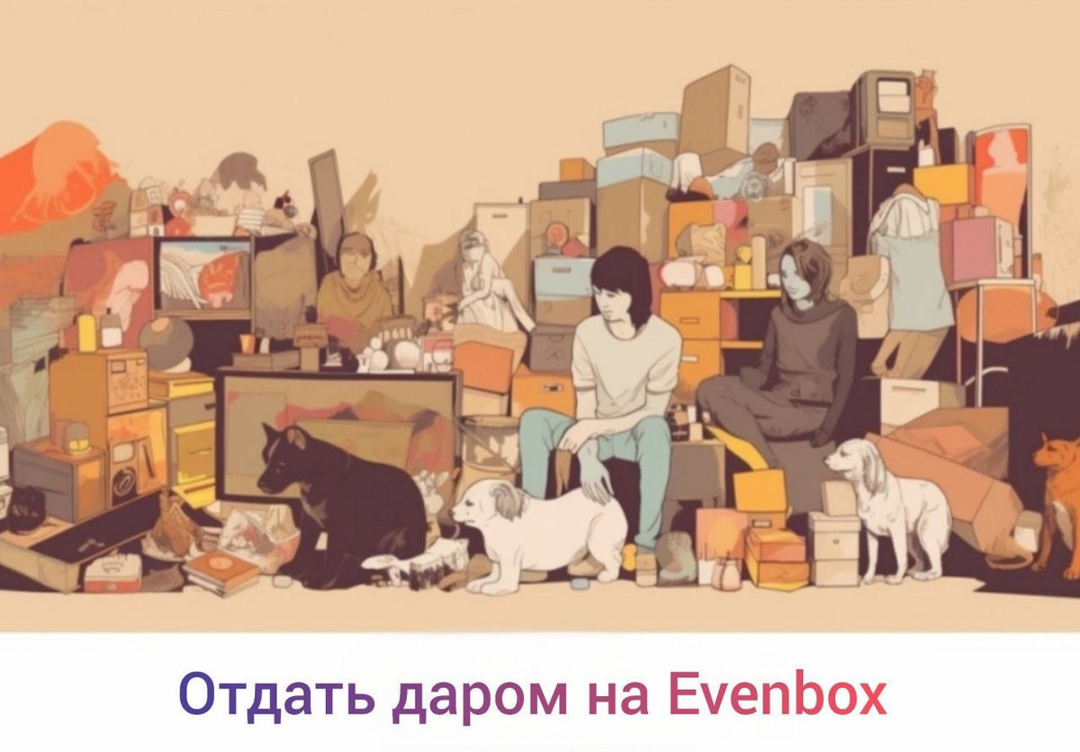 Отдать даром: вещи, мебель, электронику