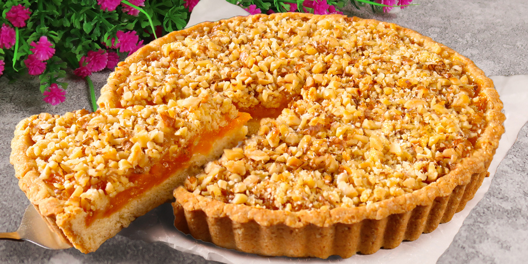 Абрикосовый пирог который тает во рту! Быстро, просто и очень вкусно
