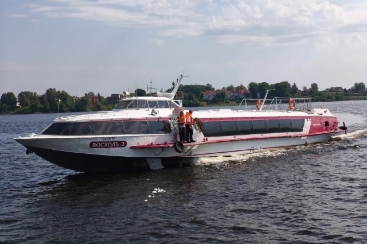    Изменится расписание водного маршрута из Ярославля в Рыбинск