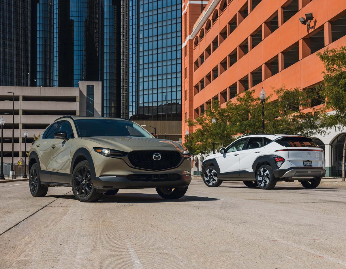 Mazda CX-30 vs Hyundai Kona