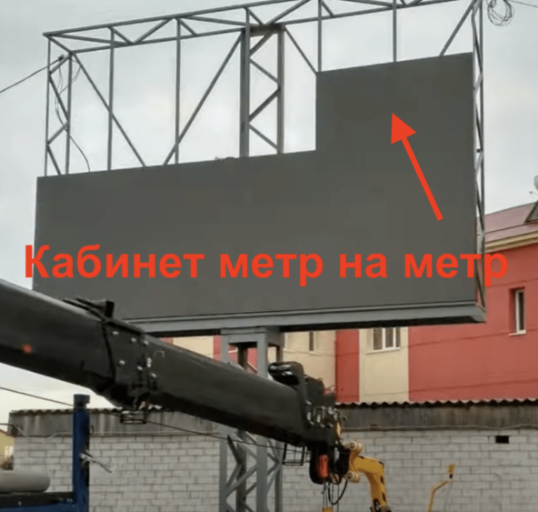 Составные части экрана называют кабинетами