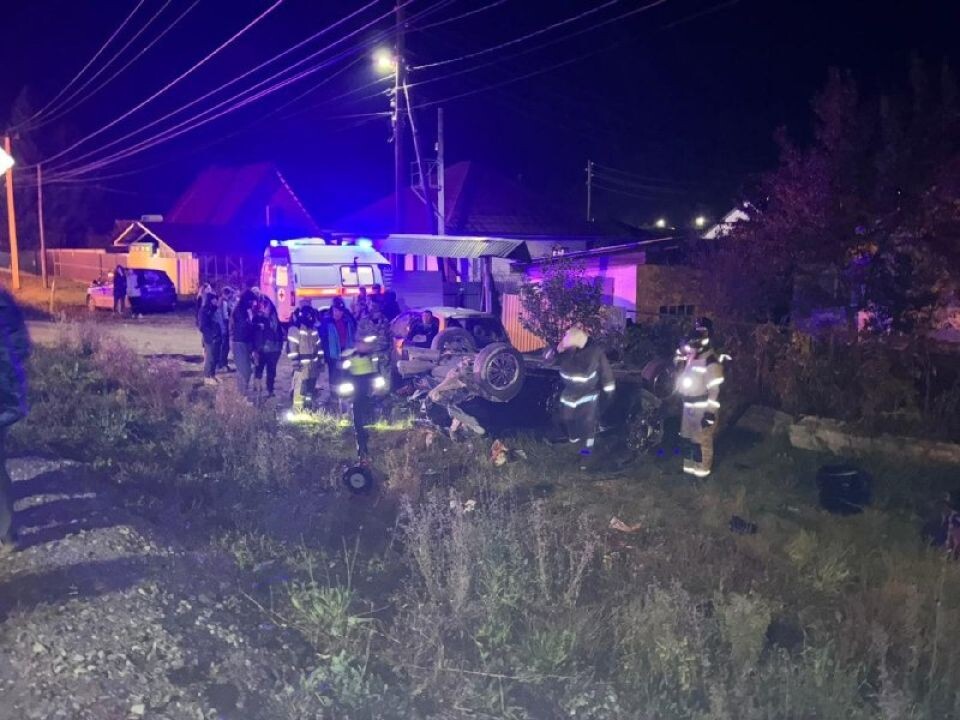    ДТП с четырьмя пострадавшими в Горно-Алтайске. Источник: МВД по Республике Алтай