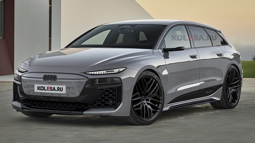    Рендер нового Audi RS6 Avant e-tron