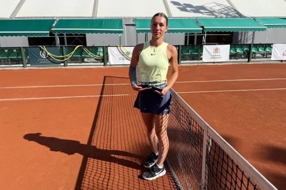    Ялтинская теннисистка стала абсолютной чемпионкой на Международном турнире