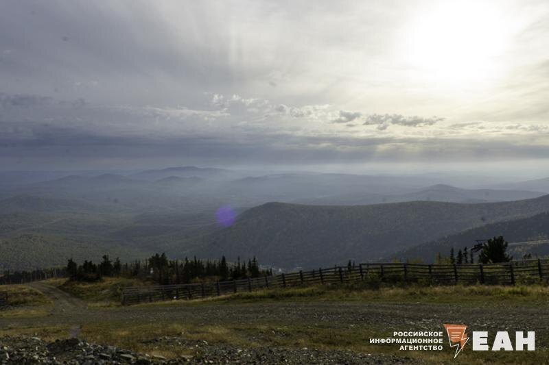    Горный пейзаж Шерегеша