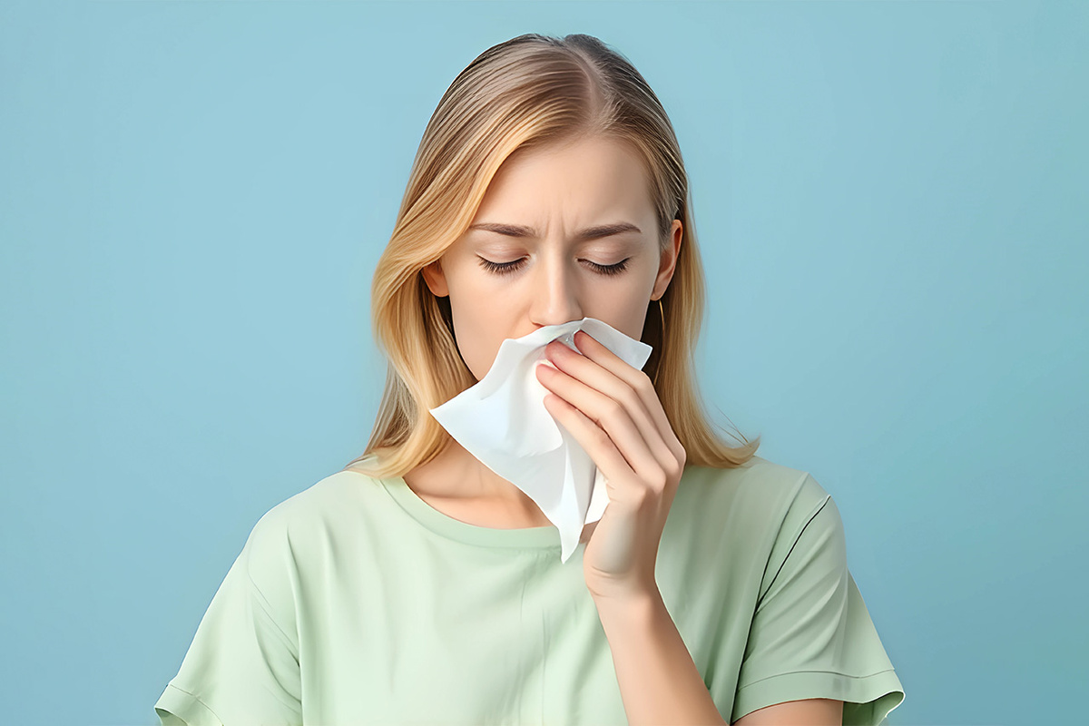 При мониторинге за циркуляцией респираторных вирусов выделены риновирусы, вирусы парагриппа, COVID-19.  Фото: Изображение сгенерировано нейросетью Kandinsky 3.1