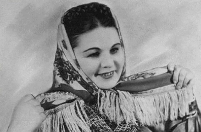 Мария Мордасова в молодости