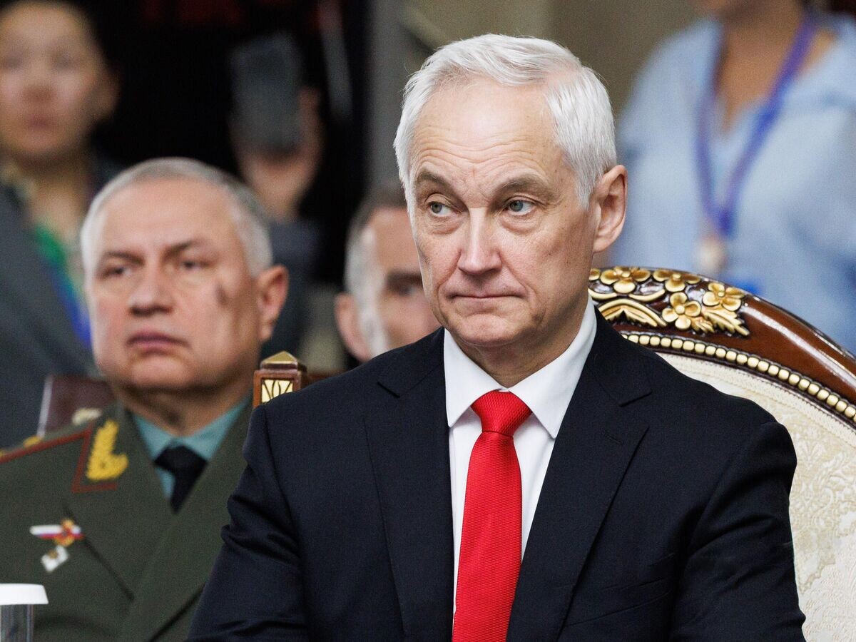    Министр обороны РФ Андрей Белоусов на заседании Совета министров обороны Организации Договора о коллективной безопасности в Бишкеке© РИА Новости / Пресс-служба Минобороны РФ