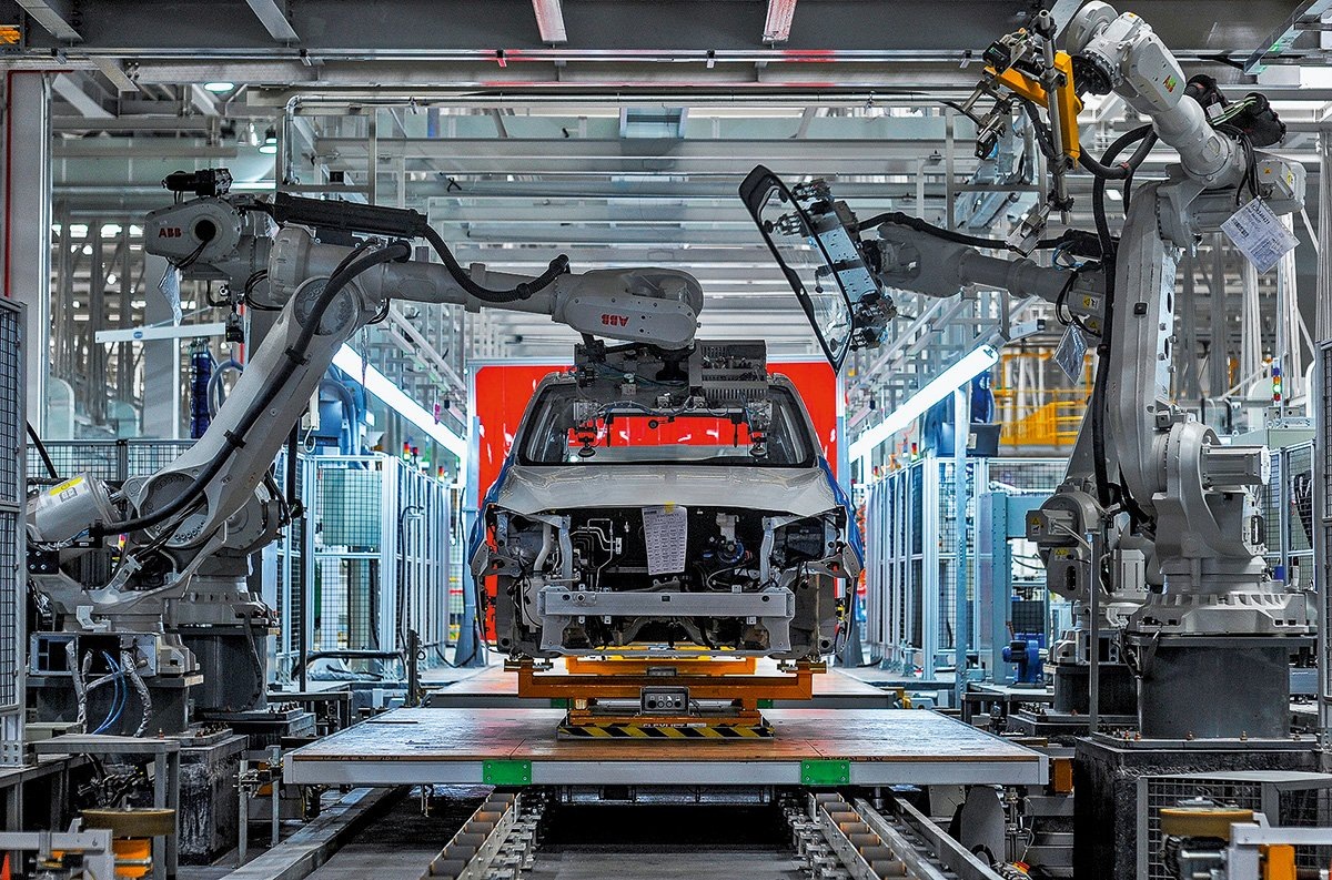 Цифровой интеллектуальный завод Changan в Чунцине
