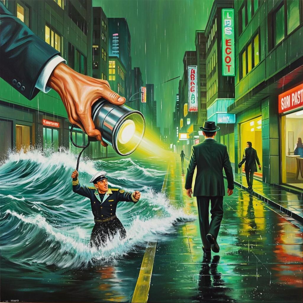 Двойственность. Изображение создано с помощью нейросети.